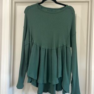 Free people oh my babydoll top